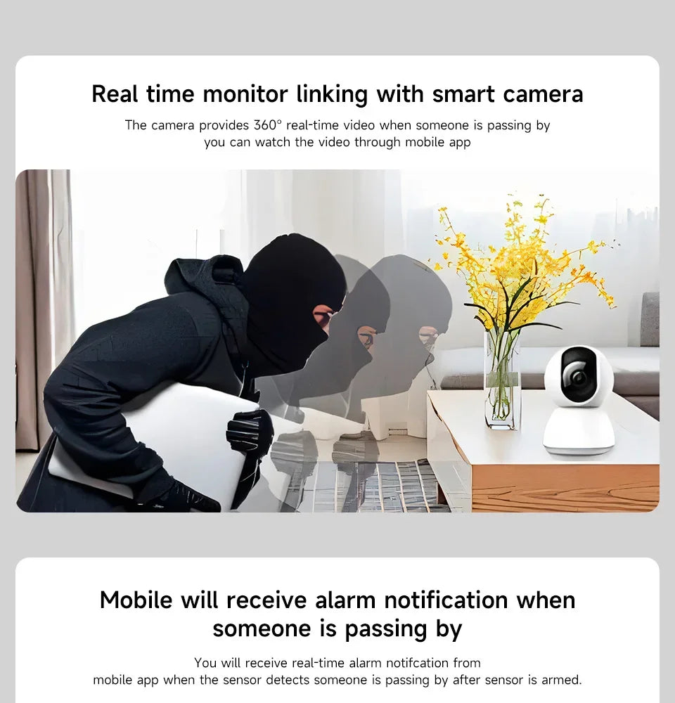 Tuya WiFi & Zigbee PIR Motion Sensor | Smart Infrared Detector for Security | Works with Alexa & Google Home
