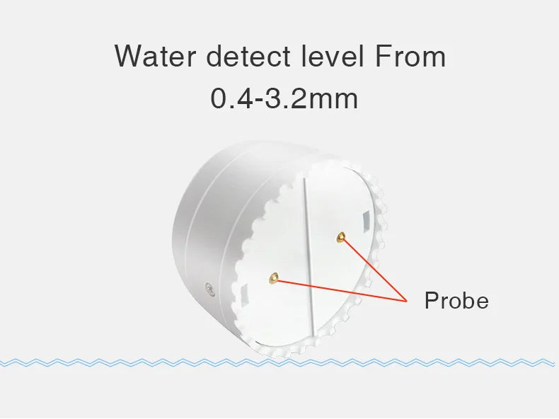 Tuya Smart WiFi Water Leak Detector – Flood Sensor with Alarm | Smart Life App | Alexa & Google Compatible