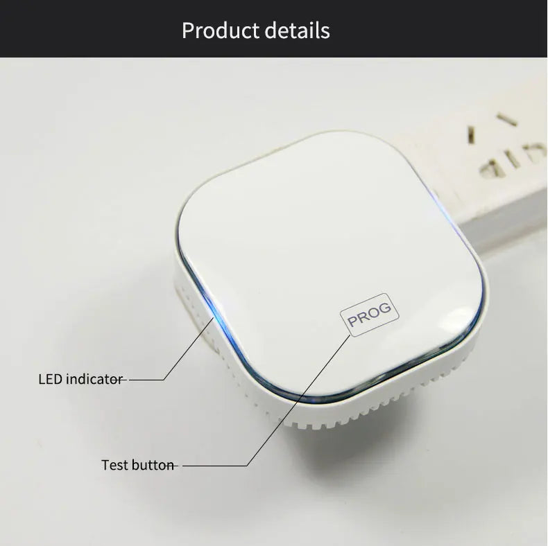 Tuya Smart WiFi Gas & CO Detector | CH4, Methane, Propane, Carbon Monoxide Alarm | Smart Life App | 90dB Sound Alert