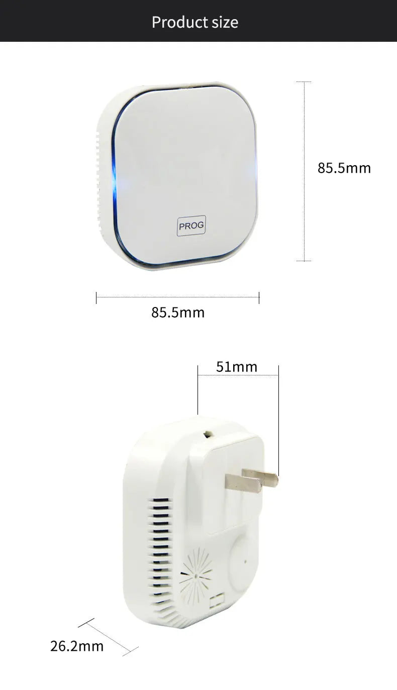 Tuya Smart WiFi Gas & CO Detector | CH4, Methane, Propane, Carbon Monoxide Alarm | Smart Life App | 90dB Sound Alert