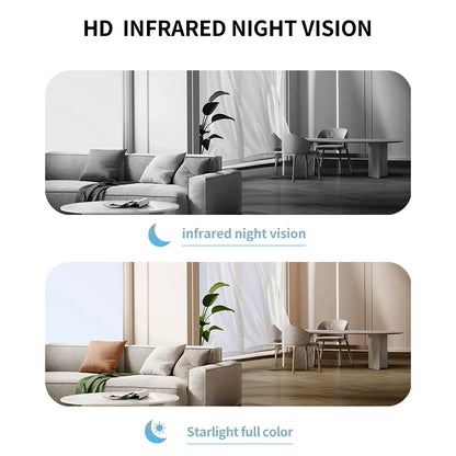 1080P Smart Indoor WiFi Security Camera | Night Vision, Motion Tracking, Two-Way Audio | Baby & Pet Monitor | ICSEE App