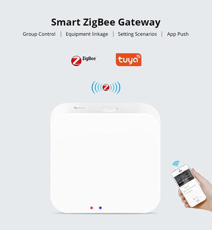 Tuya Zigbee 3.0 Gateway Hub | Smart Wireless Bridge | Alexa & Google Compatible