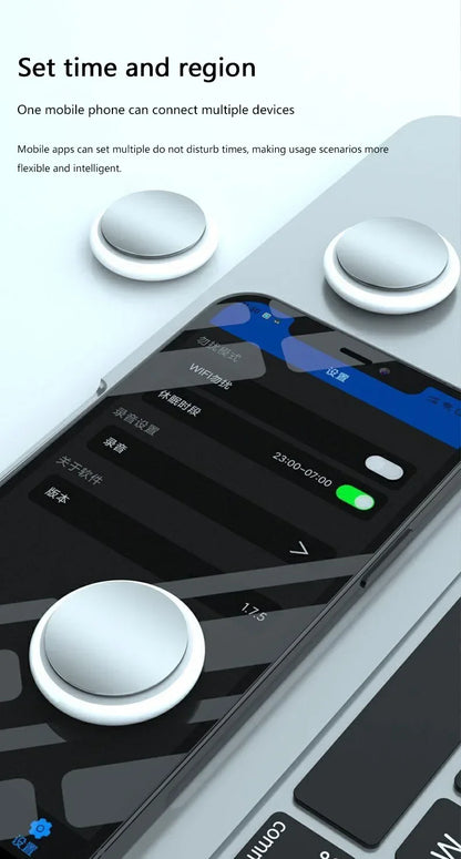 XIAOMI GPS Tracker Smart Anti-Lost Reminder Device | Bluetooth Tracker for Pets, Bags & Wallets