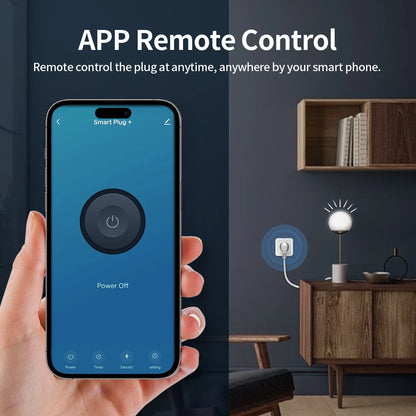 Smart WiFi/Zigbee Plug EU 16A/20A with Power Monitoring | Alexa & Google Home Compatible