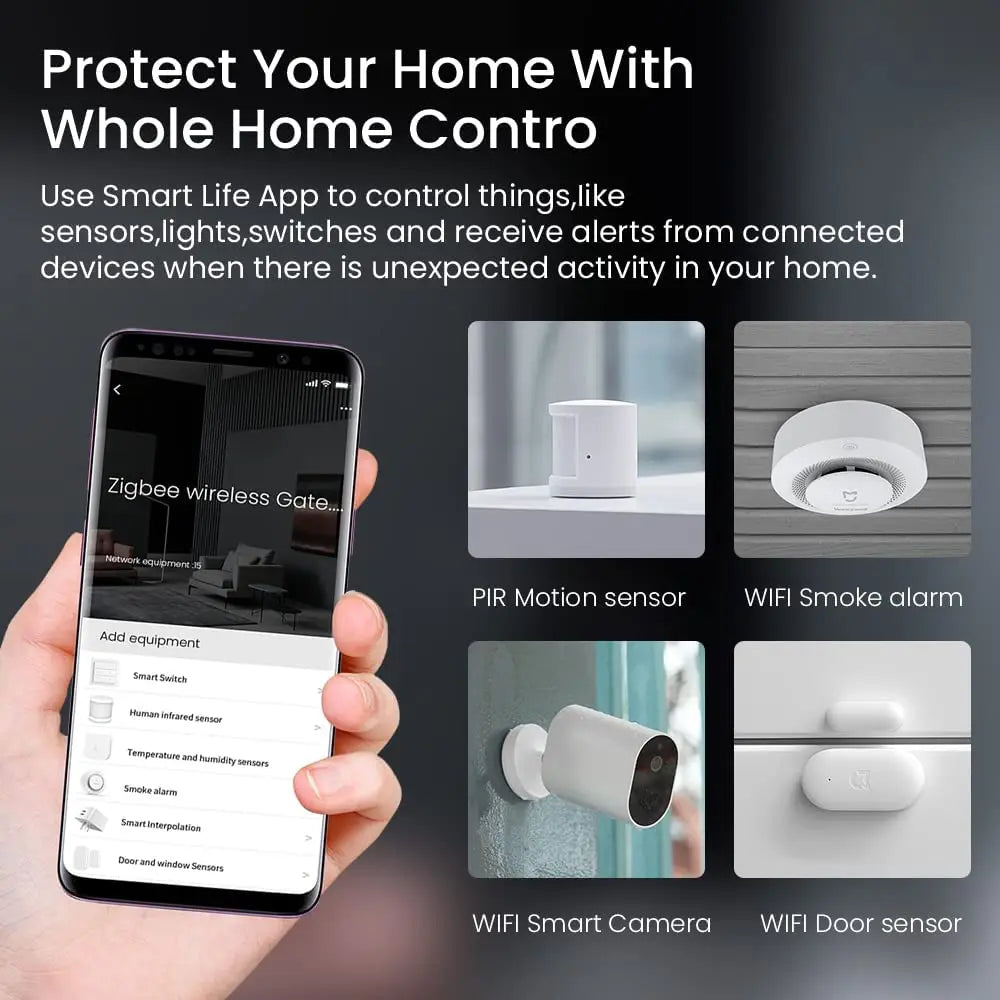 Tuya Zigbee 3.0 Gateway Hub | Smart Wireless Bridge | Alexa & Google Compatible