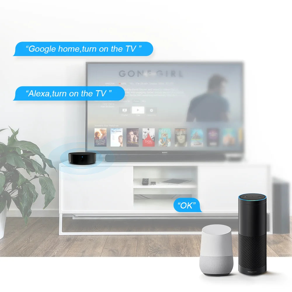 AVATTO Tuya Smart WiFi IR + RF Remote Controller (S16 Pro) | 433/315MHz | Universal Smart Home Hub for TV, AC, Alexa, Google