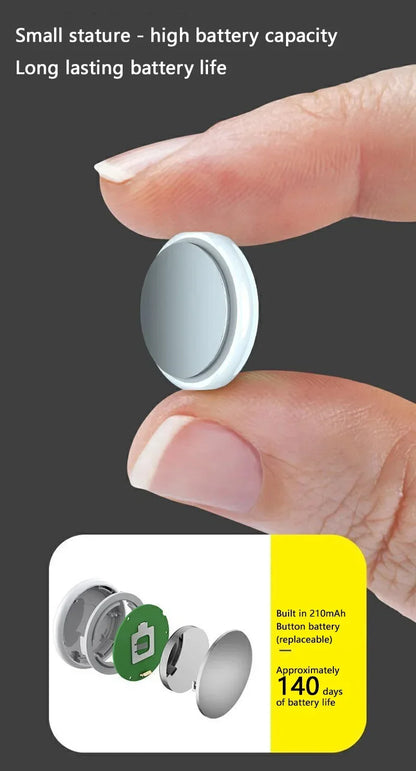 XIAOMI GPS Tracker Smart Anti-Lost Reminder Device | Bluetooth Tracker for Pets, Bags & Wallets
