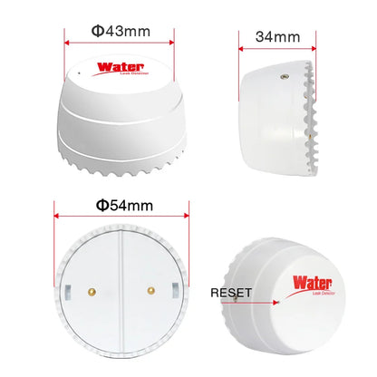 Tuya Smart WiFi Water Leak Detector – Flood Sensor with Alarm | Smart Life App | Alexa & Google Compatible