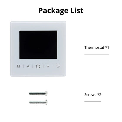 Beok Smart WiFi Thermostat | Battery-Powered for Gas Boiler | Tuya/Smart Life App | Alexa & Google Compatible