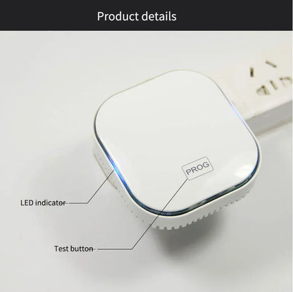 Tuya Smart WiFi Gas & CO Detector | CH4, Methane, Propane, Carbon Monoxide Alarm | Smart Life App | 90dB Sound Alert