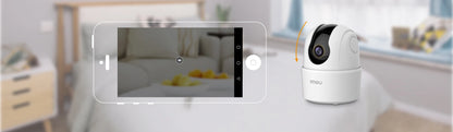 IMOU Ranger 2C 3MP Smart WiFi Camera | 360° Indoor Security | Human Detection | Night Vision | Two-Way Audio | Alexa Compatible