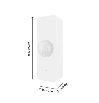 Tuya WiFi & Zigbee PIR Motion Sensor | Smart Infrared Detector for Security | Works with Alexa & Google Home