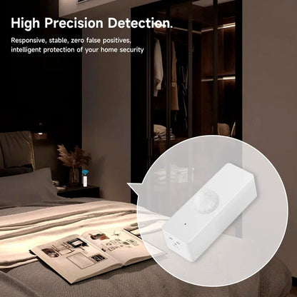 Tuya WiFi & Zigbee PIR Motion Sensor | Smart Infrared Detector for Security | Works with Alexa & Google Home